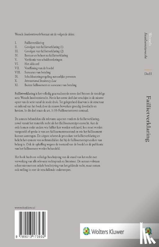  - Faillietverklaring