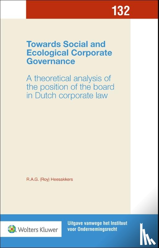  - Towards Social and Ecological Corporate Governance
