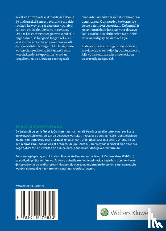  - Arbeidsrecht