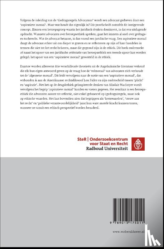  - Gedreven door een aspiratieve moraal