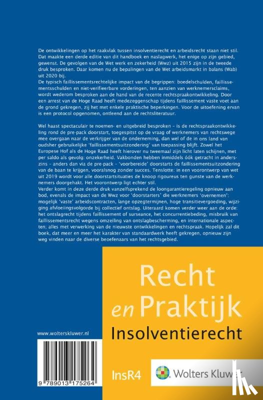  - Arbeidsovereenkomst en Insolventierecht