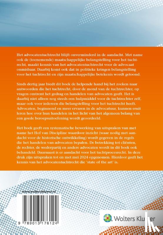 Boekman, S. - Advocatentuchtrecht