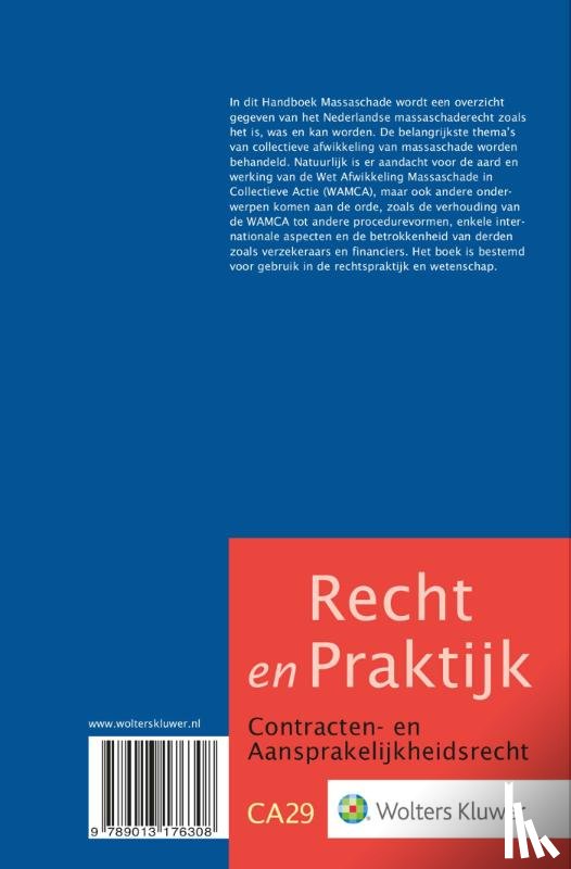  - Handboek Massaschade