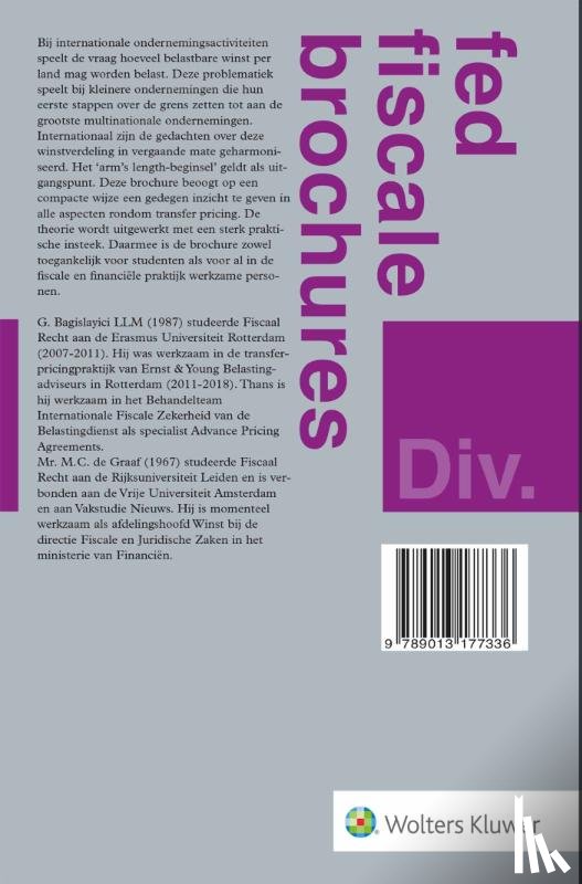  - Inleiding in transfer pricing