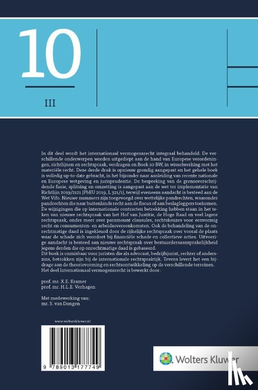  - Asser 10-III Internationaal vermogensrecht