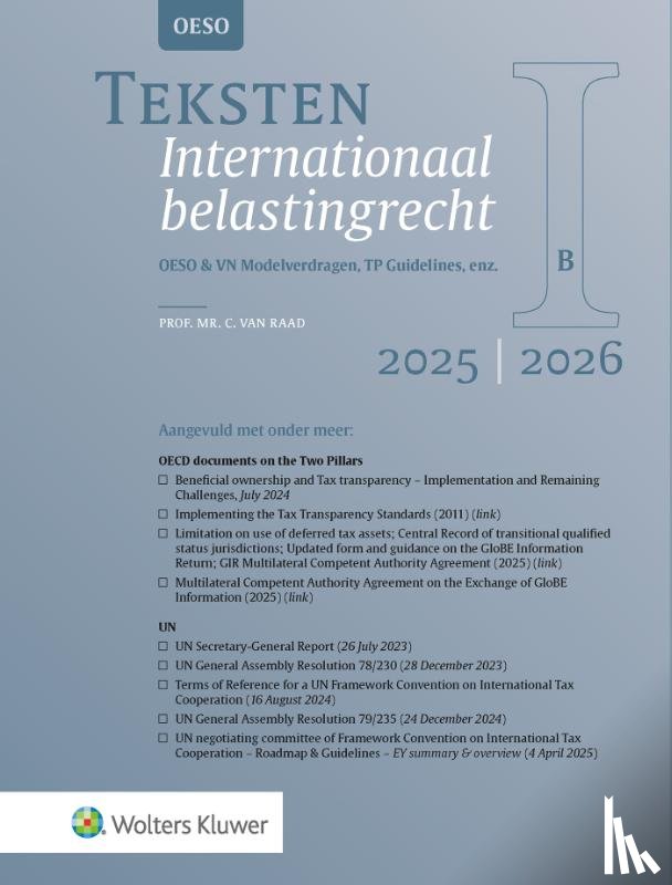  - Teksten Internationaal belastingrecht 2025/2026