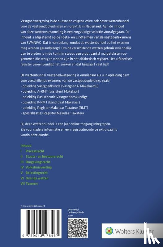  - Vastgoedwetgeving 2025-2026