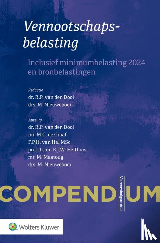  - Compendium Vennootschapsbelasting
