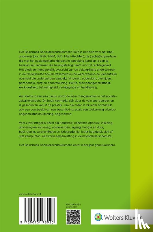  - Basisboek Socialezekerheidsrecht 2025