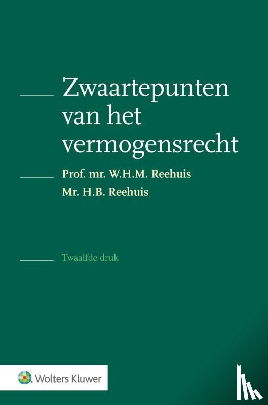  - Zwaartepunten van het vermogensrecht
