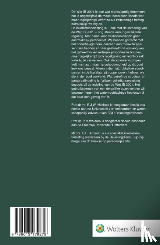 Heithuis, E.J.W. - Inkomstenbelasting