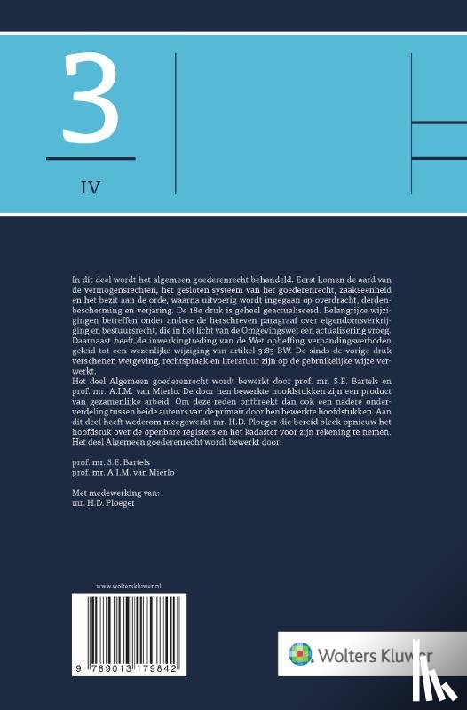  - Algemeen goederenrecht