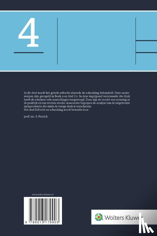 Assers, C. - Erfrecht en schenking