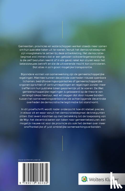  - Democratische gemeenschappelijke regelingen