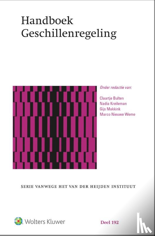  - Handboek Geschillenregeling