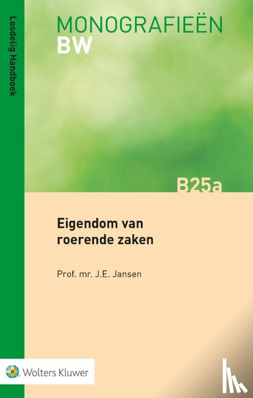 Jansen, J.E. - Eigendom van roerende zaken