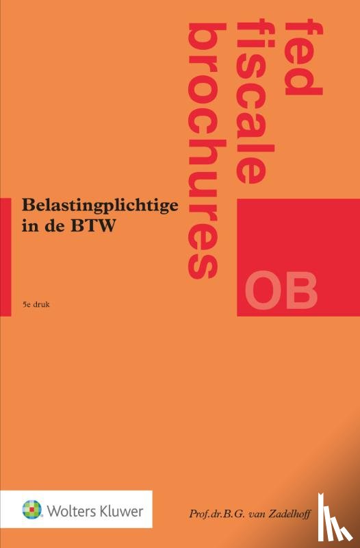  - Belastingplichtige in de BTW