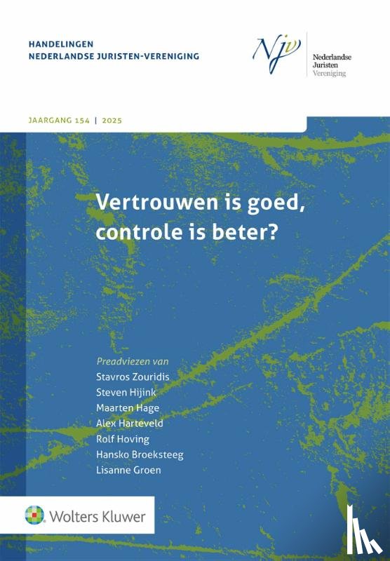  - Vertrouwen is goed, controle is beter?
