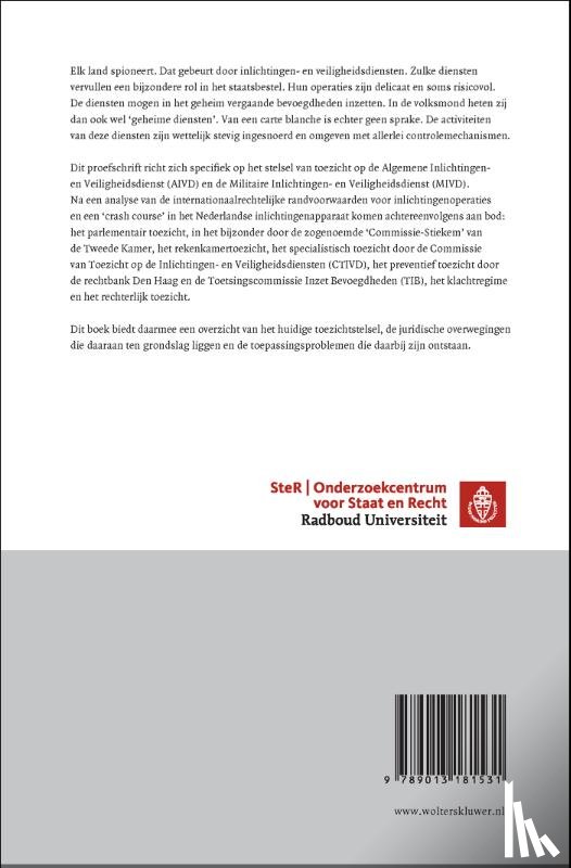  - Toezicht op de AIVD en de MIVD