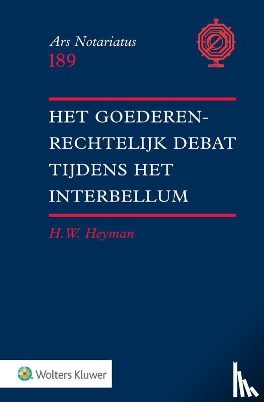  - Het goederenrechtelijk debat tijdens het interbellum