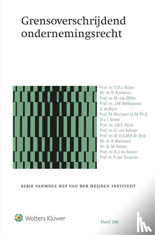  - Grensoverschrijdend Ondernemingsrecht