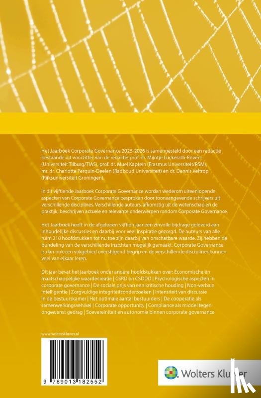  - Jaarboek Corporate Governance 2025-2026