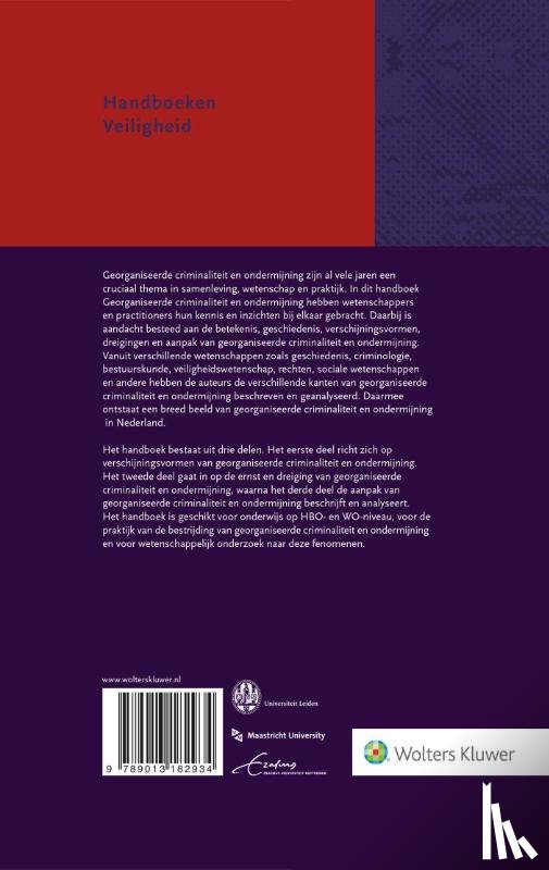  - Georganiseerde criminaliteit en Ondermijning