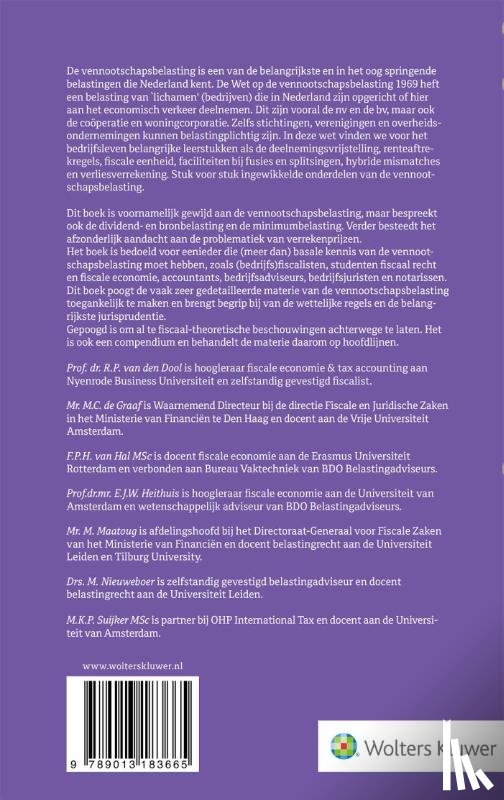  - Compendium Vennootschapsbelasting