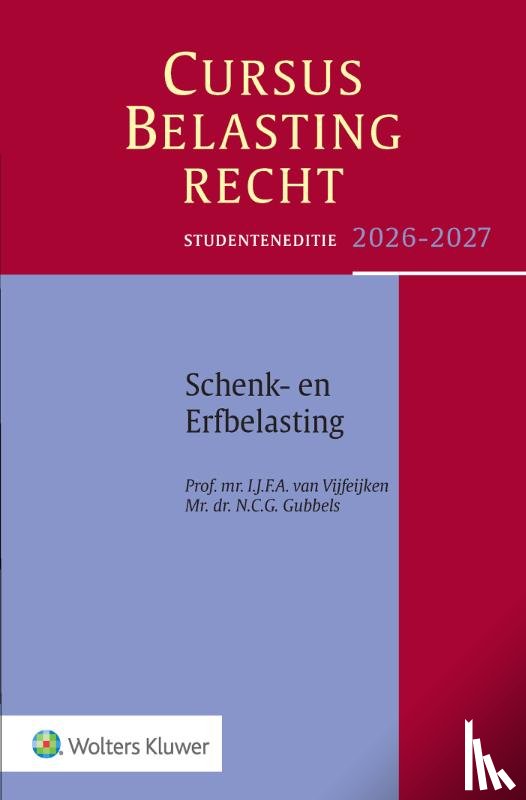  - Studenteneditie Cursus Belastingrecht Schenk- en Erfbelasting 2026-2027