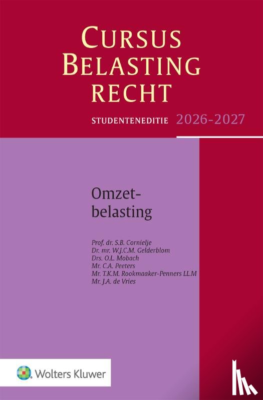  - Studenteneditie Cursus Belastingrecht Omzetbelasting 2026-2027