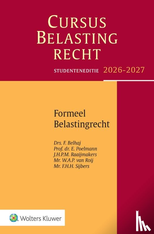 Belhaj, F. - Studenteneditie 2026-2027