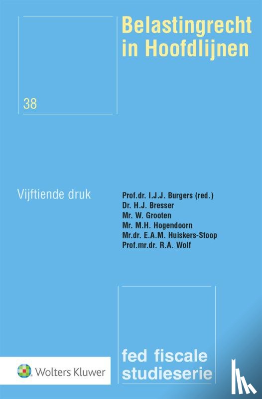  - Belastingrecht in Hoofdlijnen