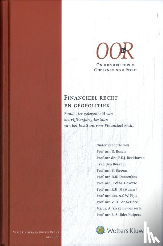  - Financieel recht en geopolitiek