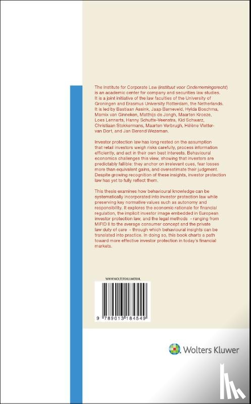  - Towards a New Investor Image