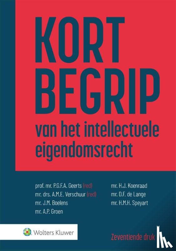  - Kort begrip van het intellectuele eigendomsrecht