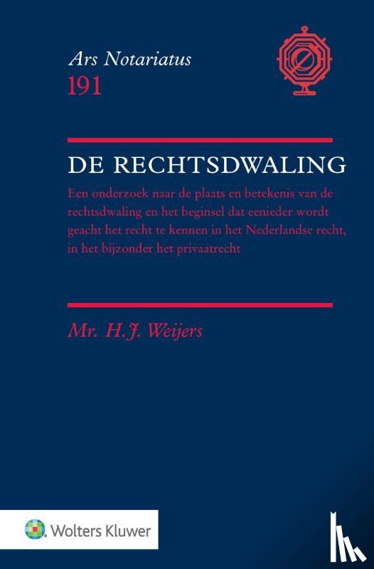 Weijers, H.J. - De rechtsdwaling