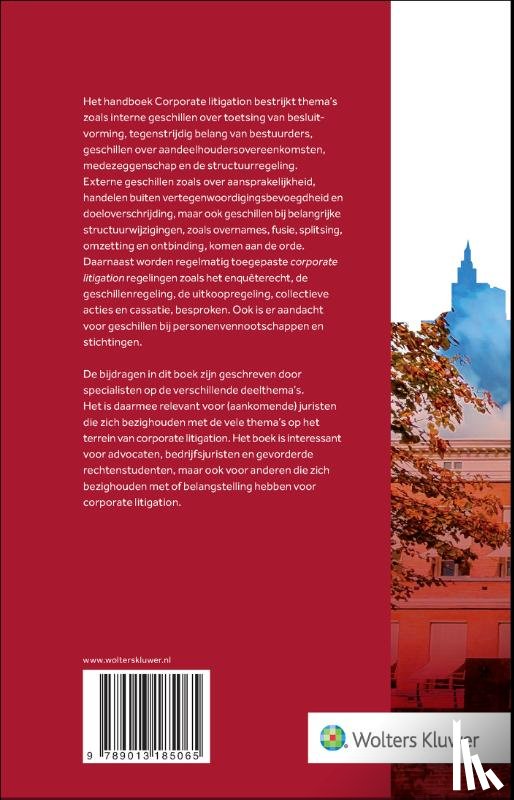  - Corporate litigation