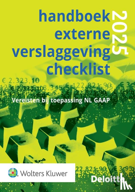  - Handboek Externe Verslaggeving Checklist 2025