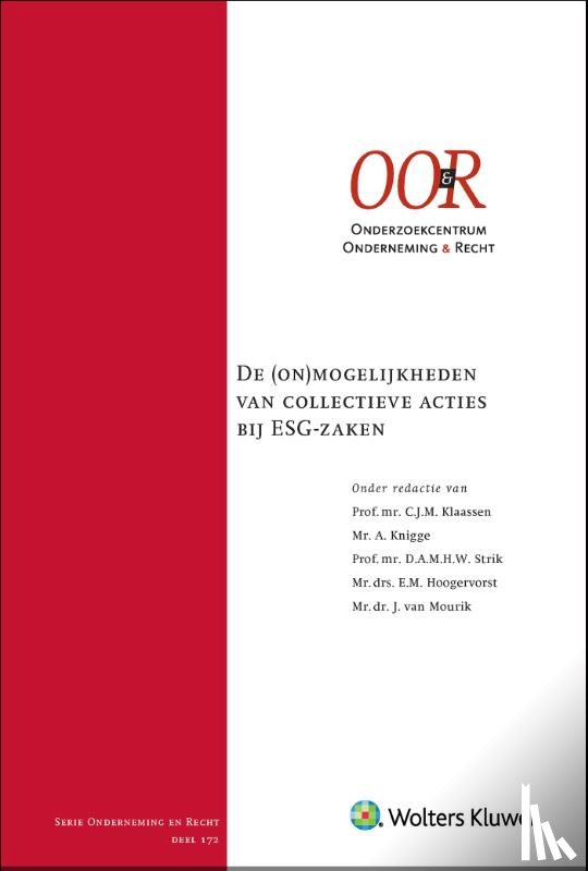  - De (on)mogelijkheden van collectieve acties bij ESG-zaken