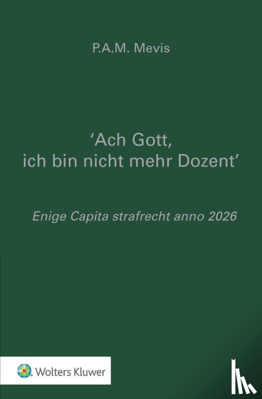  - 'Ach Gott, ich bin nicht mehr Dozent'