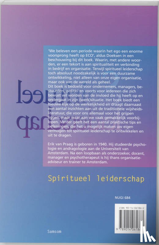 Praag, E. van - Spiritueel leiderschap