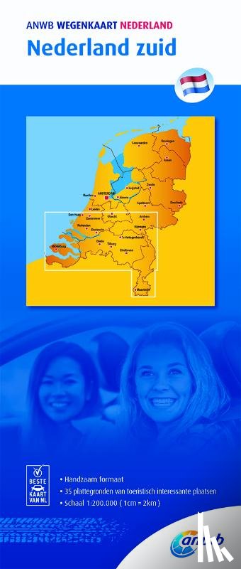 ANWB - Nederland zuid 1:200000