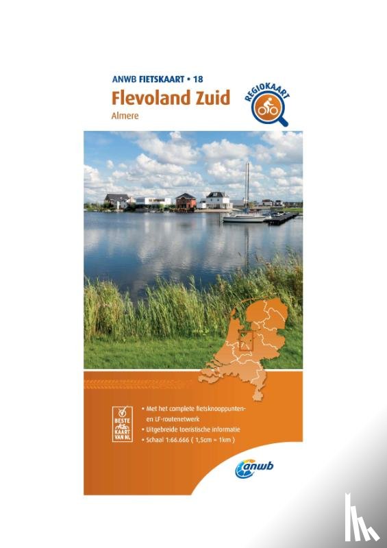 ANWB - Fietskaart Zuidelijk Flevoland 1:66.666