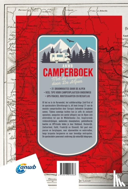 ANWB - ANWB Camperboek de Alpen