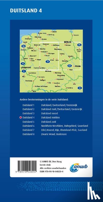  - ANWB Wegenkaart 4.Duitsland Midden