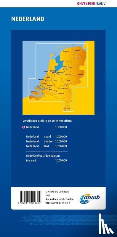 ANWB - Wegenkaart Nederland