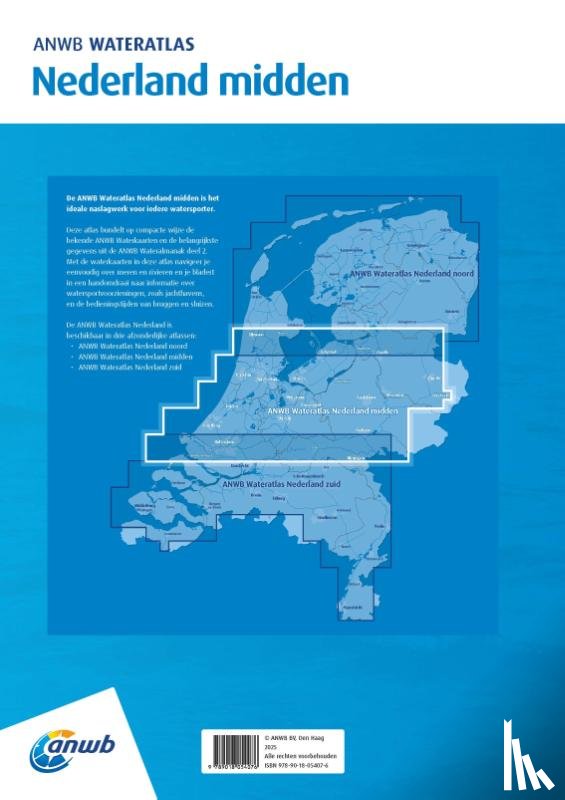 ANWB - Wateratlas Nederland Midden