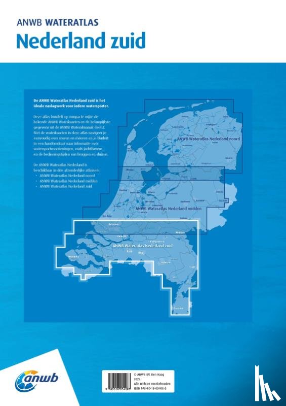ANWB - Wateratlas Nederland Zuid