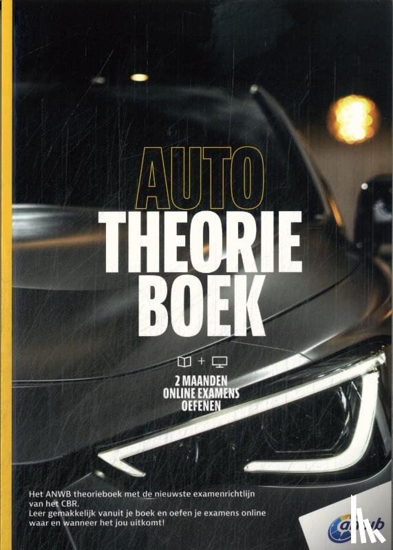 ANWB - Auto Theorieboek B + Online examens oefenen
