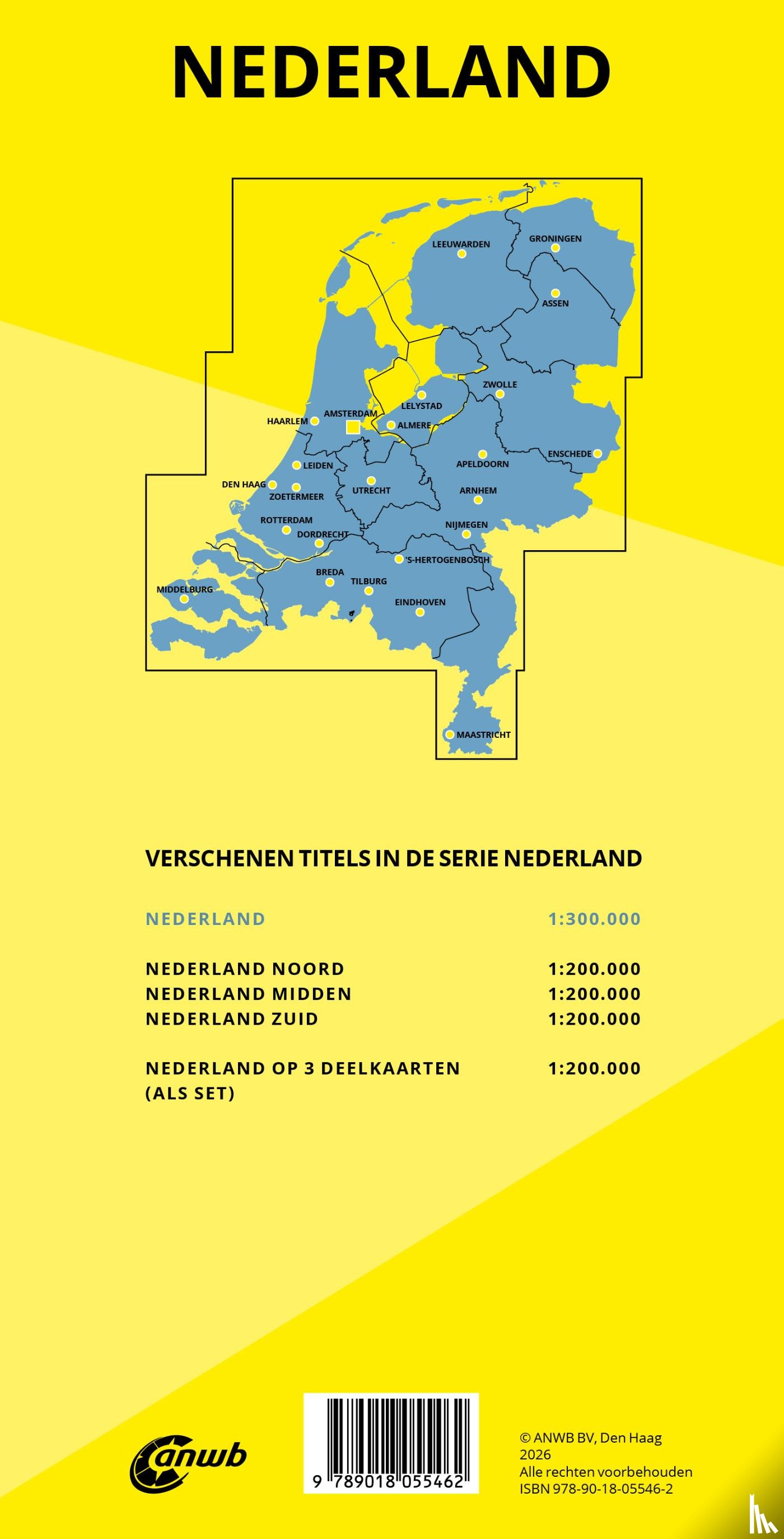 ANWB - Wegenkaart Nederland